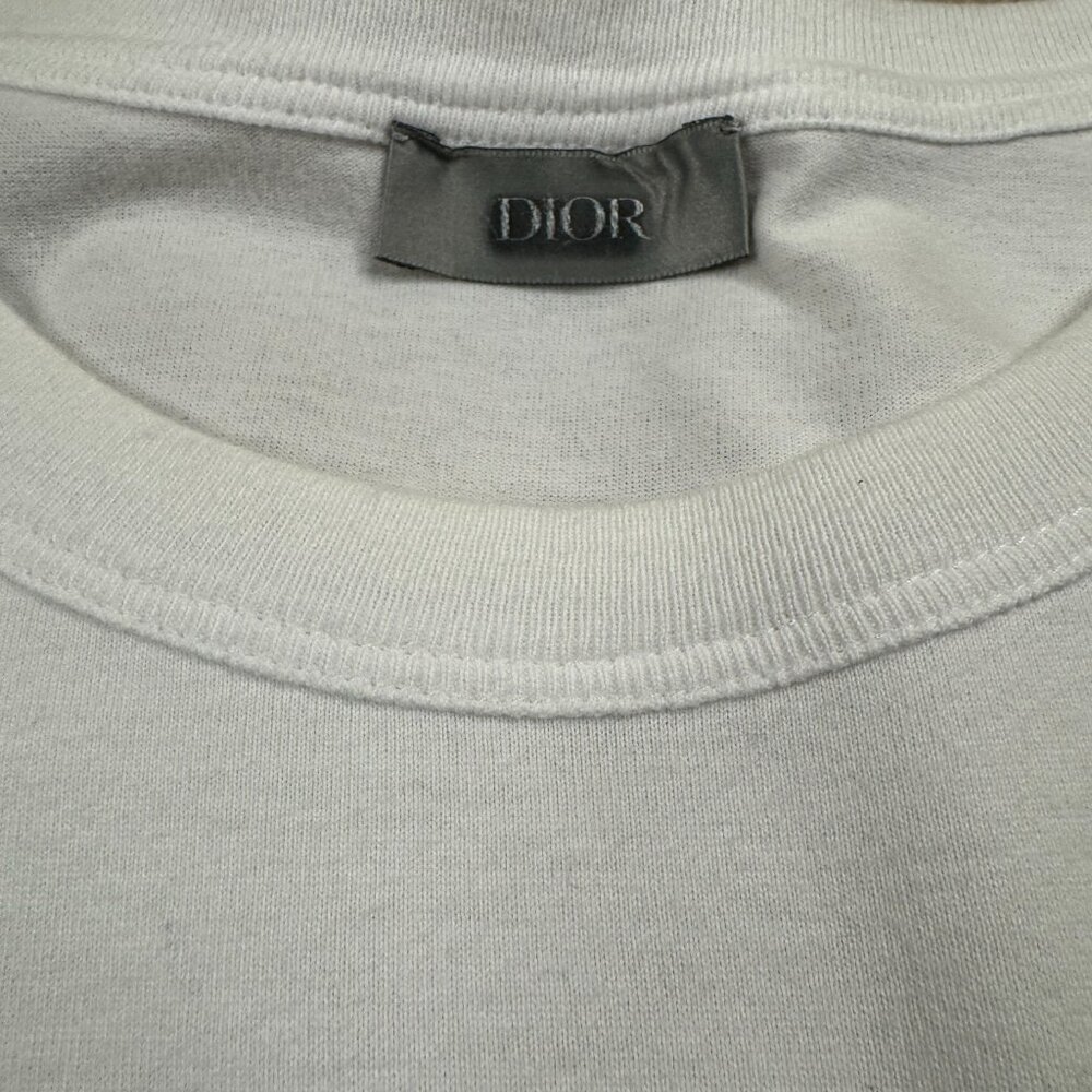 Authentic DIOR Men's White Tee Shirt - Picture 4 of 5